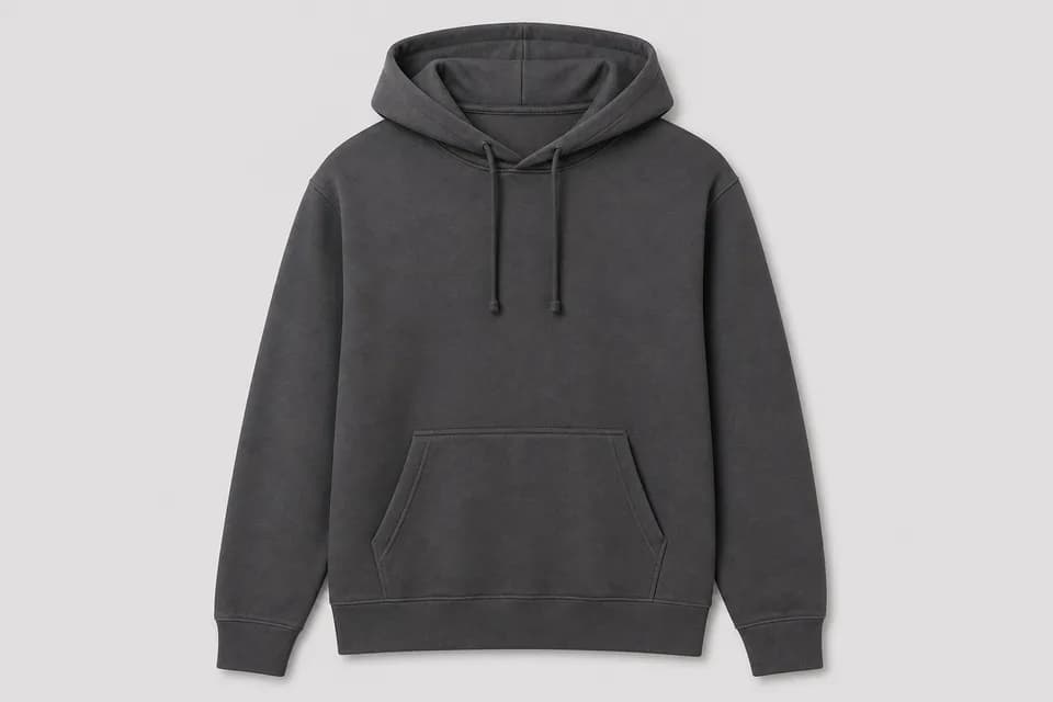 Classic charcoal hoodie